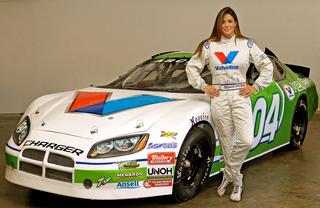 Valvoline NextGen and Breast Cancer Awareness Livery for Maryeve Dufault in ARCA Race at Kansas Speedway